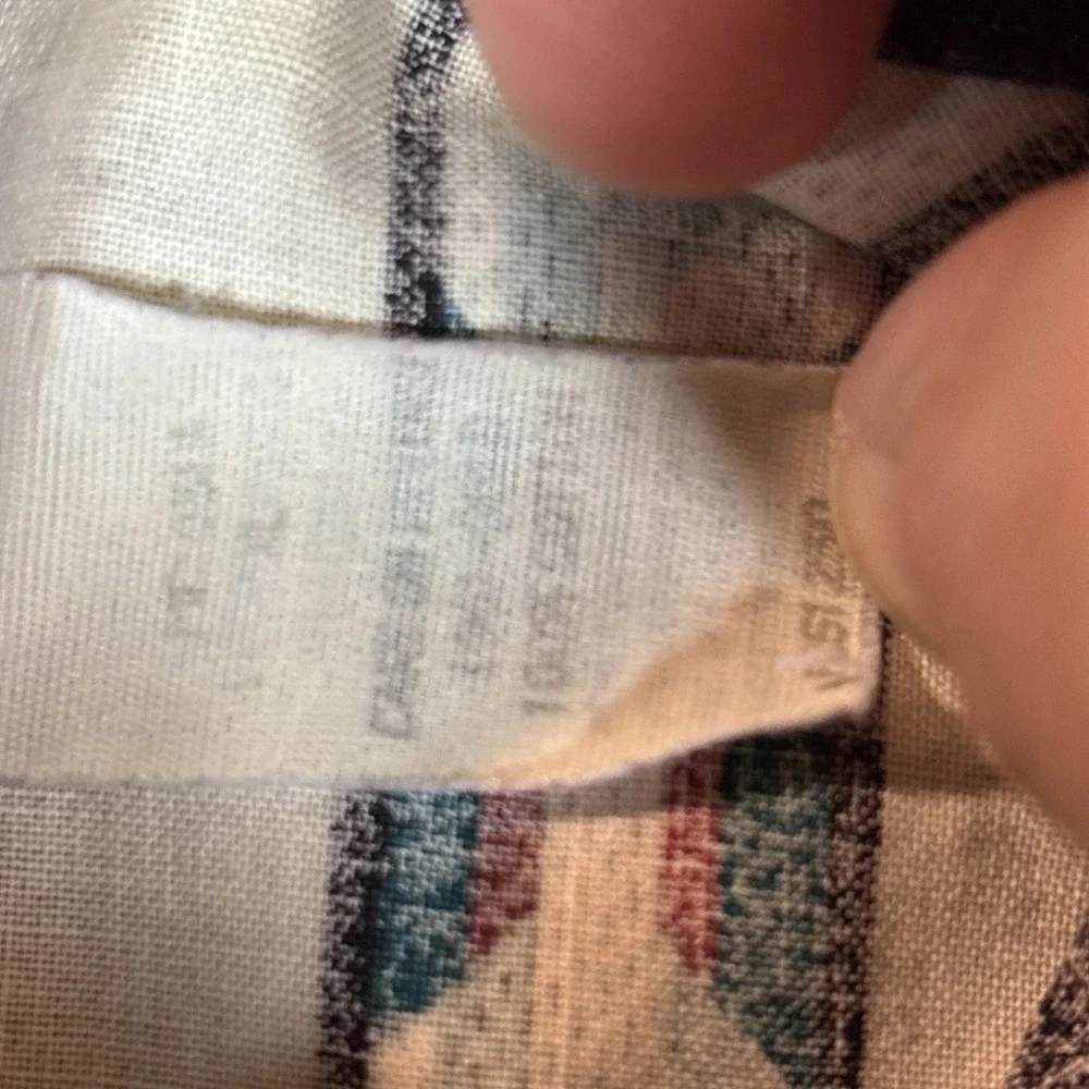VTG Wrangler‎ Brushpopper Western Aztec Southwestern XL Rodeo